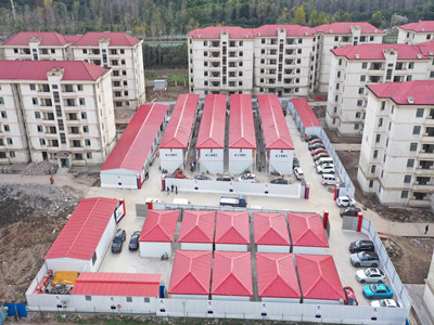 建橋?qū)W院上海建工千人工地，九幢132間已完工驗(yàn)收！